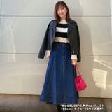 フレアスカート デニム ロングスカート | Belle Cie | 詳細画像25