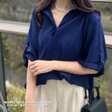 シャツ 半袖 スキッパーシャツ | Belle Cie | 詳細画像38 