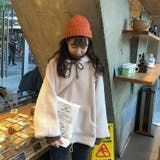 オフベージュ | レディース ボア プルオーバー | Belle Cie