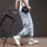 メンズ デニム カーゴパンツ | At Marvelous | 詳細画像5