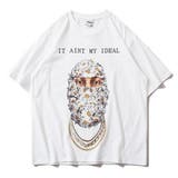 オフホワイト | フラワープリント ビッグTシャツ メンズ | At Marvelous