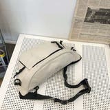 オフベージュ | 箔プリントショルダーバッグ ななめ掛け ボディバッグ | At Marvelous