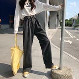 ハイウエスト ワイドパンツ デニム | Belle Cie | 詳細画像13 