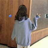 サガラ刺繍ワッペンパーカー フードトレーナー スウェット | Belle Cie | 詳細画像7