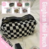 カラフル ギンガムチェック ミニポーチ | Belle Cie | 詳細画像2