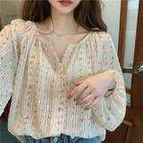 オフベージュ | シフォン ブラウス レディース | Belle Cie
