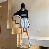 スウェットショートパンツ レディース ハイウエスト ゆったり 美脚 | Belle Cie | 詳細画像6