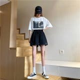 スウェットショートパンツ レディース ハイウエスト ゆったり 美脚 | Belle Cie | 詳細画像8