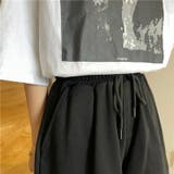 スウェットショートパンツ レディース ハイウエスト ゆったり 美脚 | Belle Cie | 詳細画像9
