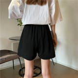 スウェットショートパンツ レディース ハイウエスト ゆったり 美脚 | Belle Cie | 詳細画像10
