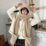 もこもこボア フードマフラー レディース | Belle Cie | 詳細画像6