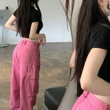 カーゴパンツ レディース ミリタリー | Belle Cie | 詳細画像8