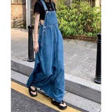 デニムジャンパースカート ジャンスカ ロング | Belle Cie | 詳細画像11