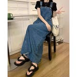 デニムジャンパースカート ジャンスカ ロング | Belle Cie | 詳細画像13