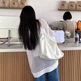 ニット トップス 透かし編みメッシュ | Belle Cie | 詳細画像13 