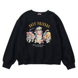 ネイビー | スウェット トップス 裏起毛 | Belle Cie