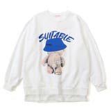 オフホワイト | バケハ くま スウェット | Belle Cie