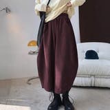 バルーンシルエットサルエルパンツ レディース 体型カバー | Belle Cie | 詳細画像6