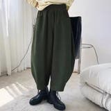 バルーンシルエットサルエルパンツ レディース 体型カバー | Belle Cie | 詳細画像7