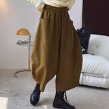 バルーンシルエットサルエルパンツ レディース 体型カバー | Belle Cie | 詳細画像12