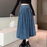 スカート デニムスカート ロング | Belle Cie | 詳細画像4