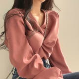 カシュクール長袖ブラウス フェミニン 韓国風 S〜XL | Belle Cie | 詳細画像11