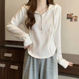 パーカー レディース 長袖tシャツ | Belle Cie | 詳細画像11