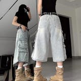 デニムパンツ カーゴ カーゴパンツ | Belle Cie | 詳細画像11