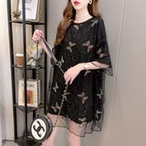 ブラック | Tシャツ トップス 半袖 | Belle Cie