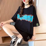 ロゴTシャツ レディース/ビッグシルエット/韓国ストリート/M~XXL | Belle Cie | 詳細画像10