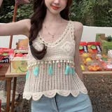 トップス クロシェ キャミソール | Belle Cie | 詳細画像8 