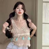 トップス クロシェ キャミソール | Belle Cie | 詳細画像10 