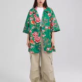 レトロ 花柄プリント シャツ | Belle Cie | 詳細画像10