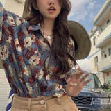 花柄 シャツ レディース | Belle Cie | 詳細画像8