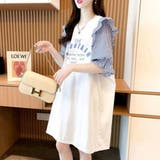 ワンピース 半袖 ミニワンピース | Belle Cie | 詳細画像4
