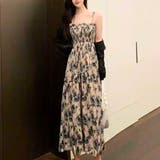 ブラック | ワンピース レディース マキシ丈 | Belle Cie