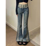 デニムパンツ ベルボトム ブーツカット | Belle Cie | 詳細画像8 