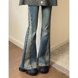 デニムパンツ ベルボトム ブーツカット | Belle Cie | 詳細画像9 