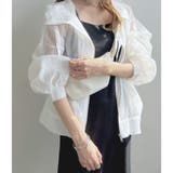ホワイト | シアー ジャケット レディース | Belle Cie