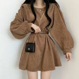 ワンピース ミニワンピ 長袖 | Belle Cie | 詳細画像12