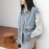 ベスト ジレ デニムベスト | Belle Cie | 詳細画像7 