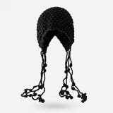 ブラック | 帽子 ニット帽 ビーニー | Belle Cie