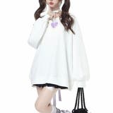 ホワイト | スウェット トップス プルオーバー | Belle Cie