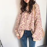 ニット レオパード プルオーバー | Belle Cie | 詳細画像9 