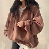 ブラウン | パーカー スウェット プルオーバー | Belle Cie