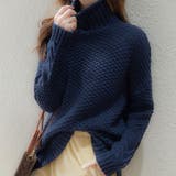 ニット ハイネック ケーブル | Belle Cie | 詳細画像12 