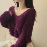 ニット フェザーヤーン ショート丈 | Belle Cie | 詳細画像8 