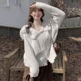ホワイト | カーディガン 羽織り カーデ | Belle Cie
