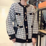 ホワイト | カーディガン 羽織り ニット | Belle Cie