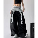 ワイドパンツ ゆったり レース | Belle Cie | 詳細画像5